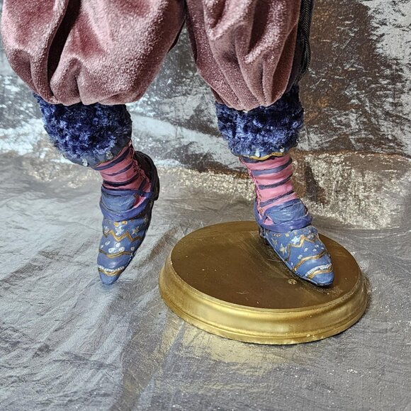 Vintage Retired Wayne Kleski Mardi Gras Fairy Doll w/Gold Watch - Picture 6 of 8